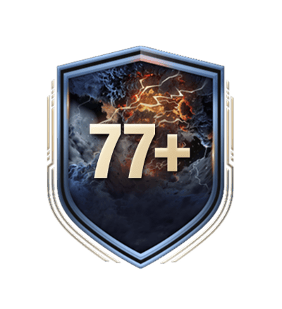 1 of 3 77+ Player Pick