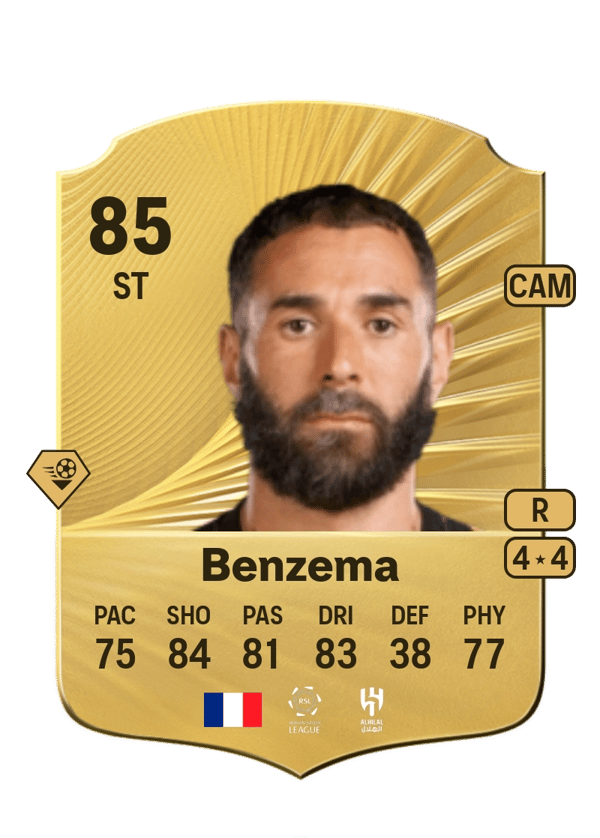 Karim Benzema 85 EA FC