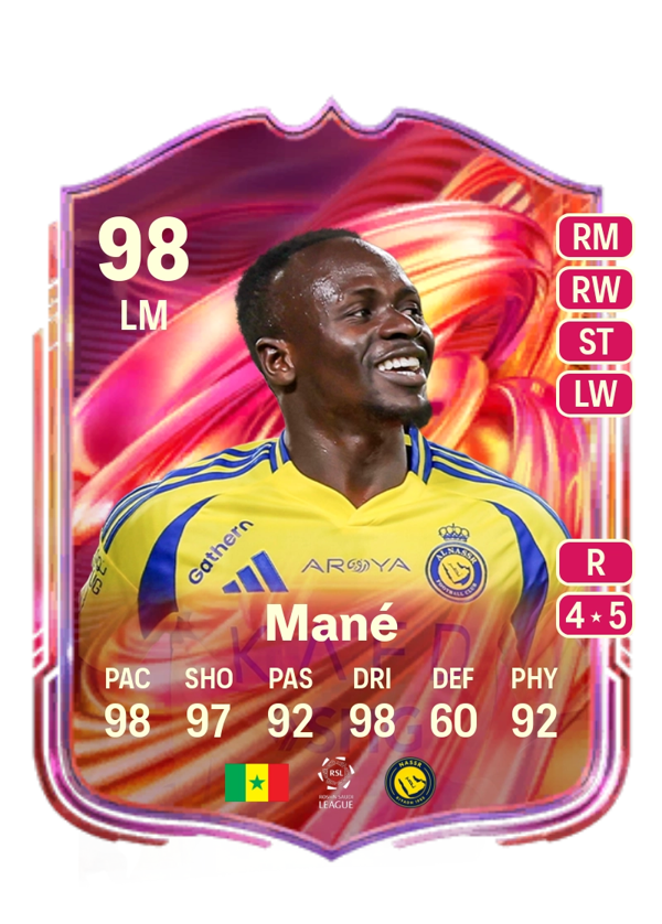 Sadio Mané 98 EA FC