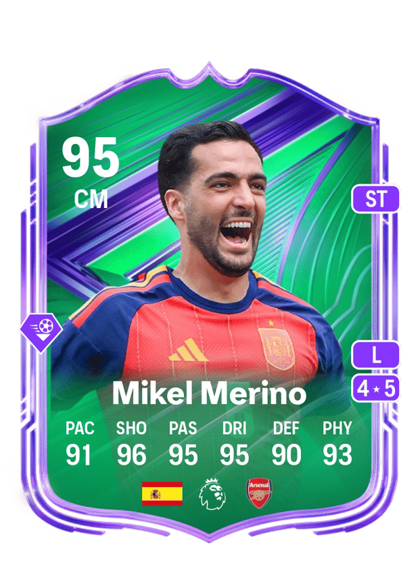 Mikel Merino 95 EA FC