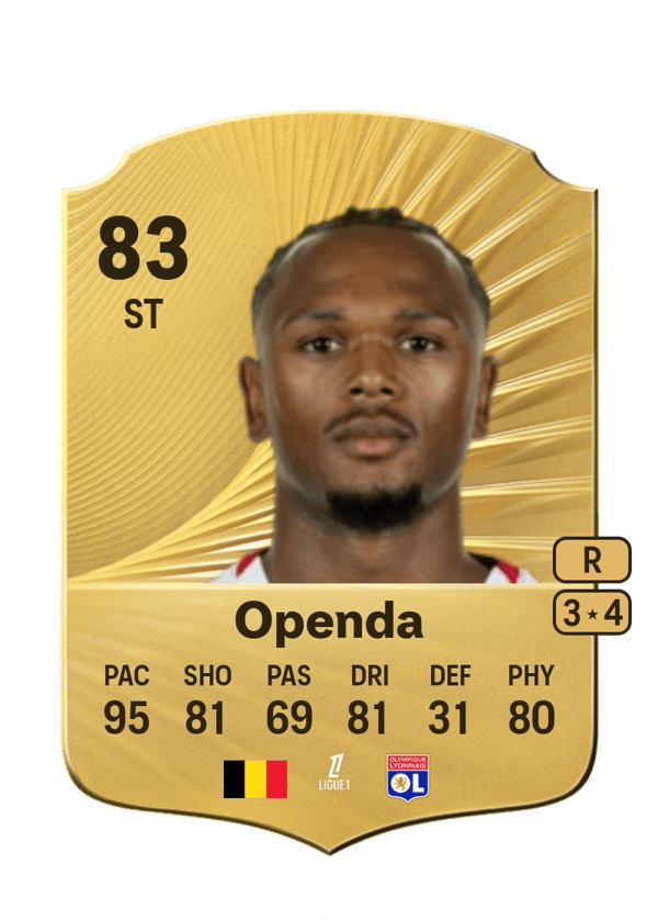 Loïs Openda 83 EA FC