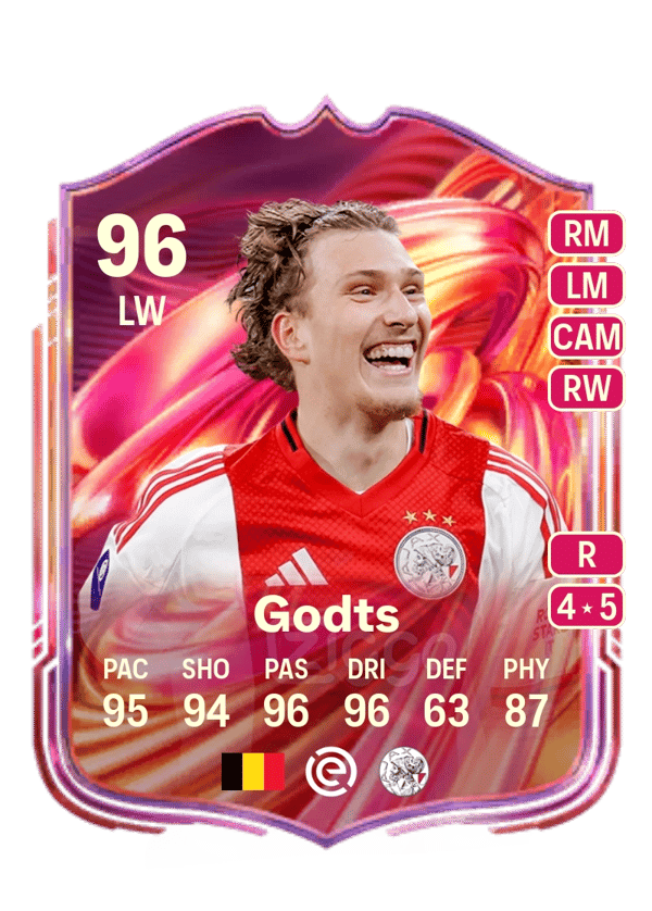 Mika Godts 96 EA FC