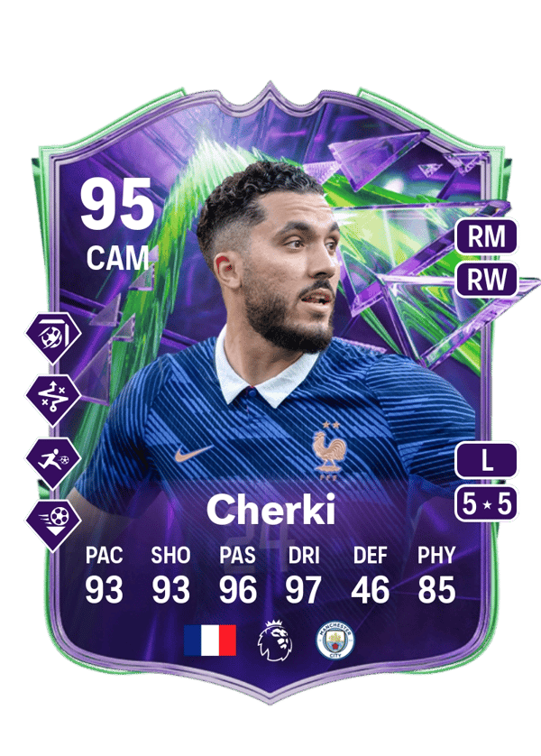 Rayan Cherki 95 EA FC