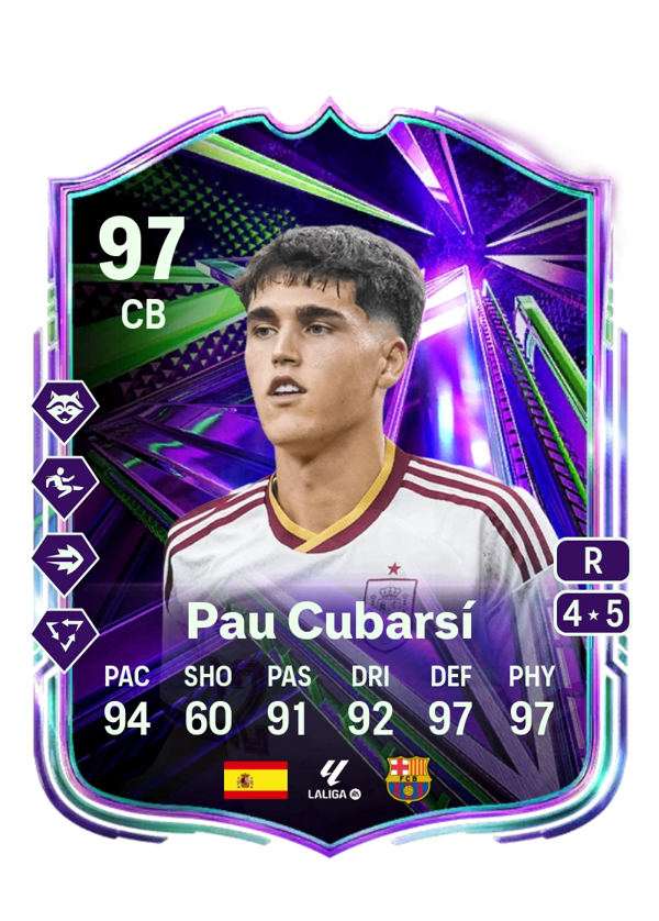 Pau Cubarsí 97 EA FC