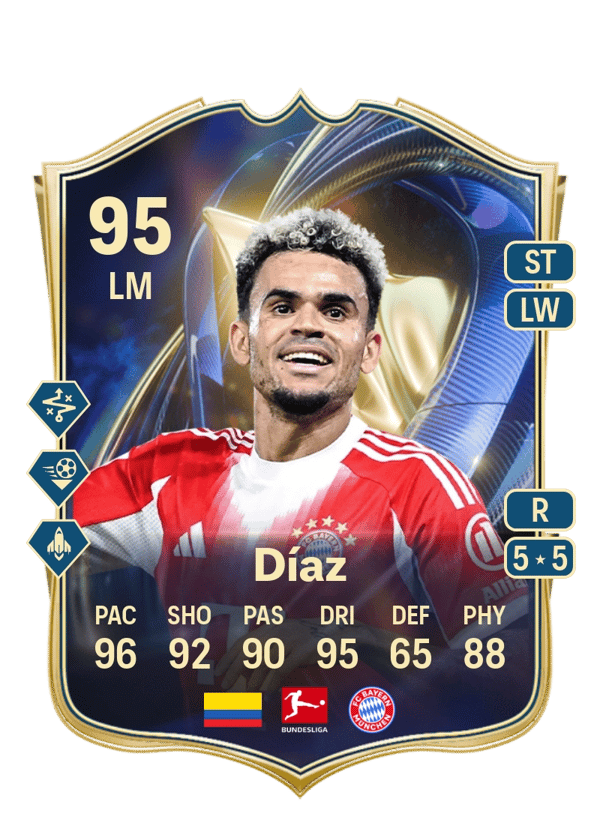 Luis Díaz 95 EA FC