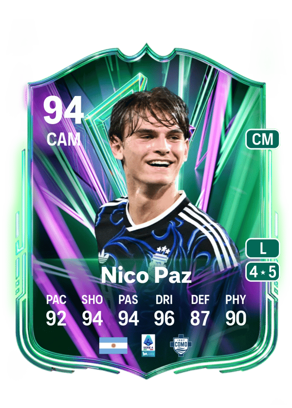 Nico Paz 94 EA FC