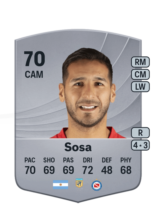 Ismael Sosa 70 EA FC