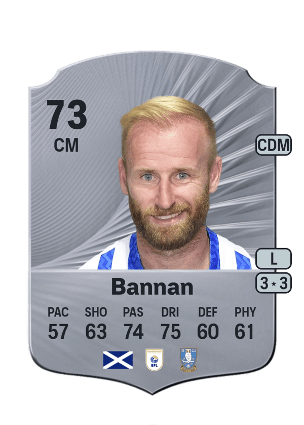 Barry Bannan 73 EA FC