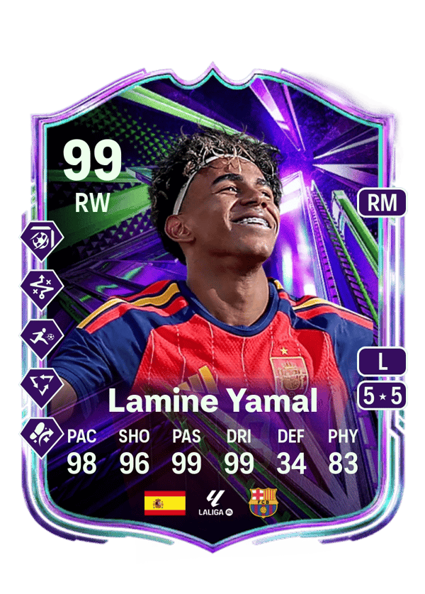 Lamine Yamal 99 EA FC