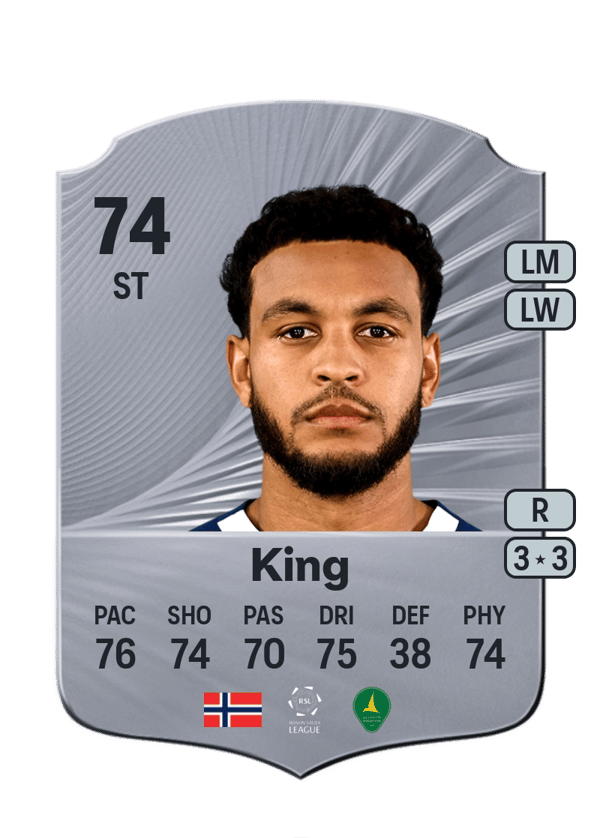 Joshua King 74 EA FC