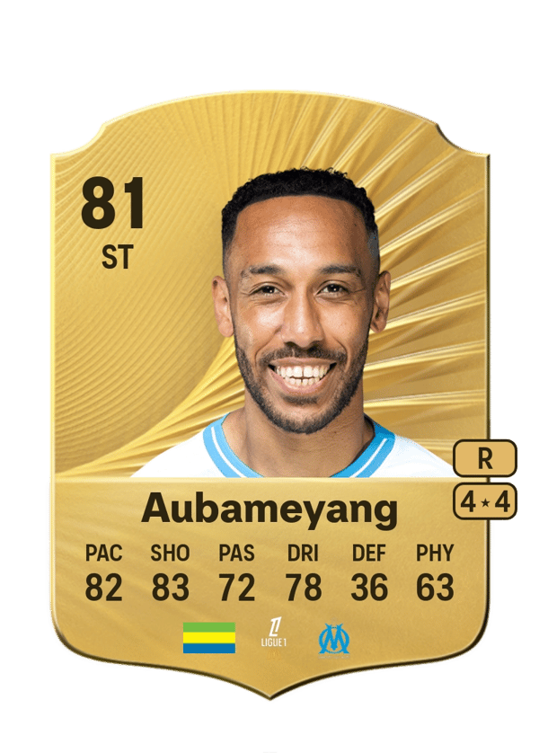 Pierre-Emerick Aubameyang 81 EA FC