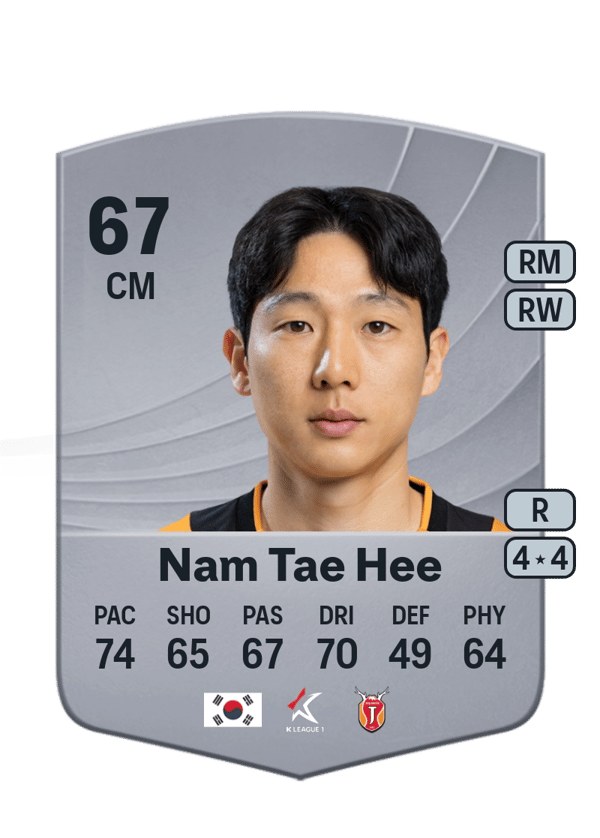 Nam Tae Hee 67 EA FC