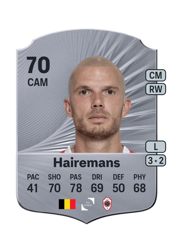 Geoffry Hairemans 70 EA FC