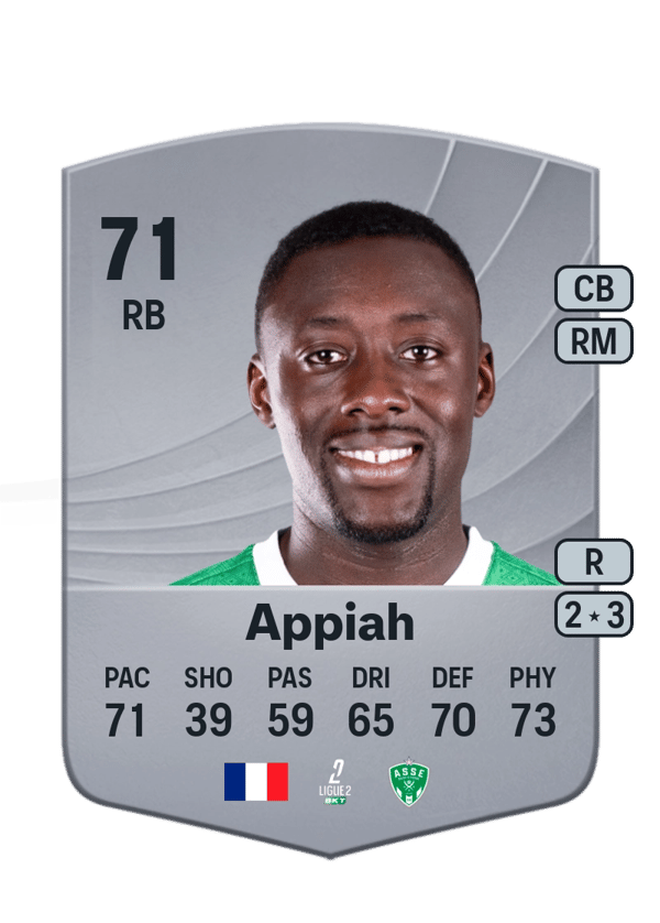 Dennis Appiah 71 EA FC