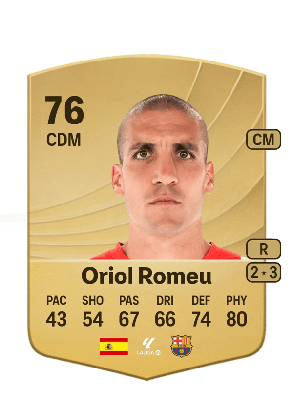 Oriol Romeu 76 EA FC