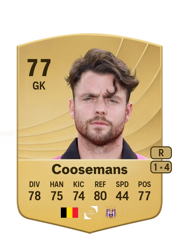 Colin Coosemans 77 EA FC
