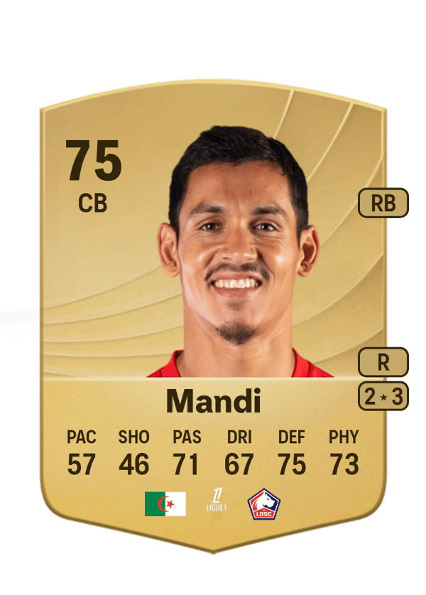 Aïssa Mandi 75 EA FC