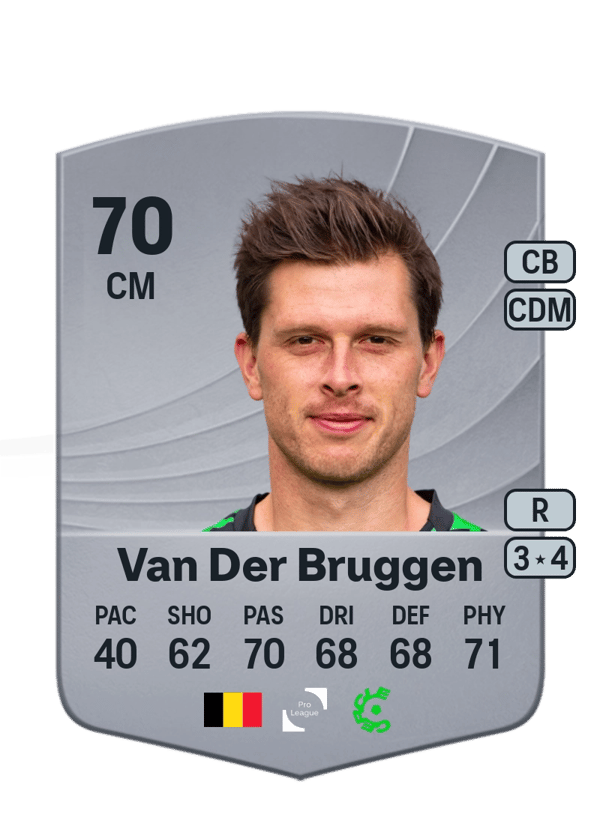 Hannes Van Der Bruggen 70 EA FC