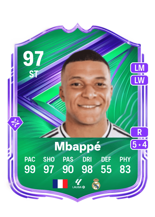 Kylian Mbappé 97 EA FC