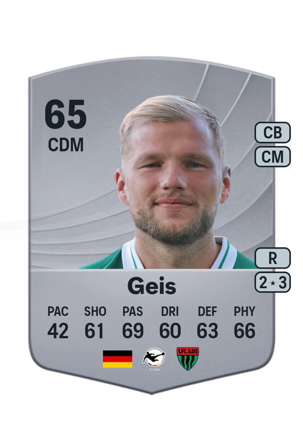 Johannes Geis 65 EA FC