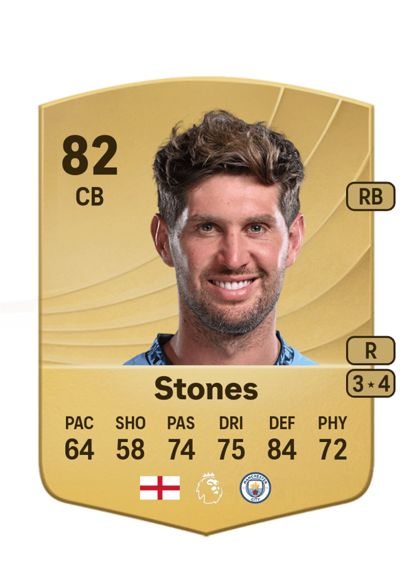 John Stones 82 EA FC