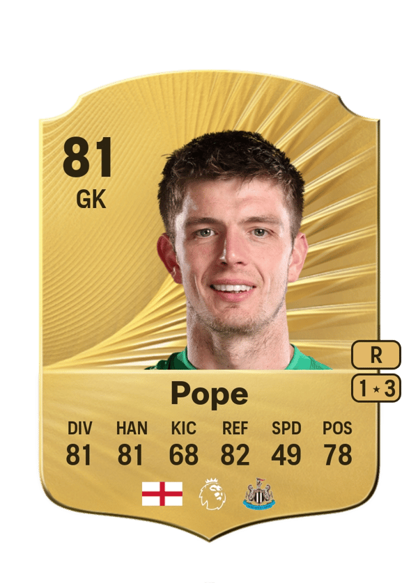 Nick Pope 81 EA FC