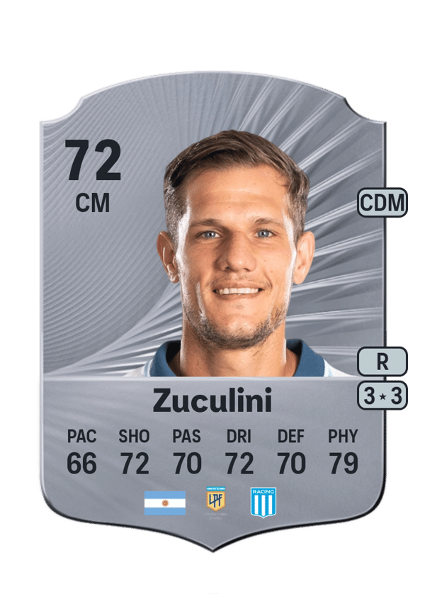 Bruno Zuculini 72 EA FC