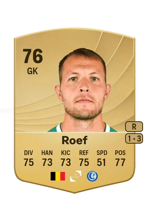Davy Roef 76 EA FC