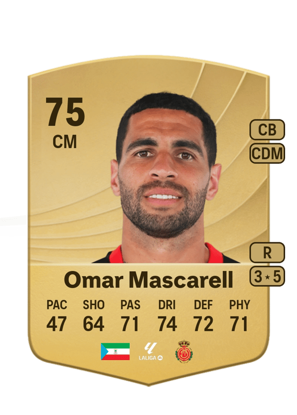 Omar Mascarell 75 EA FC
