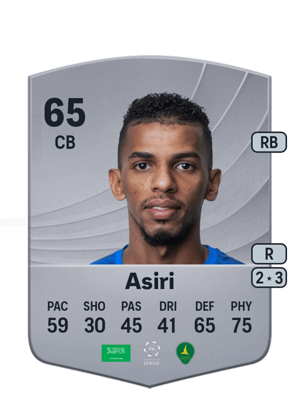 Ahmed Asiri 65 EA FC
