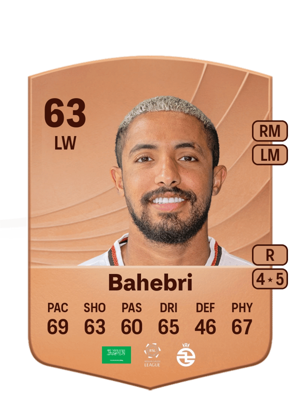 Hattan Bahebri 63 EA FC