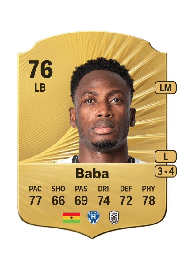Rahman Baba 76 EA FC