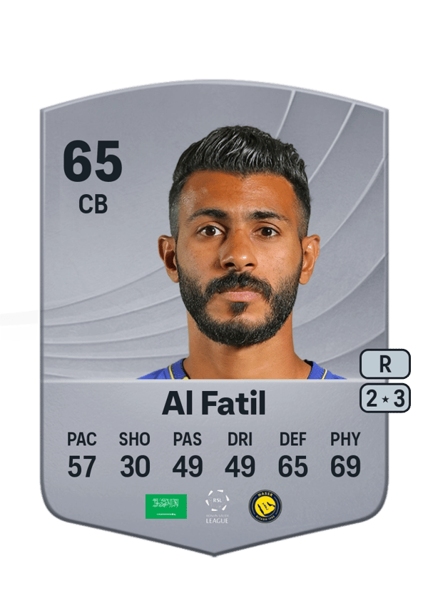 Mohammed Al Fatil 65 EA FC