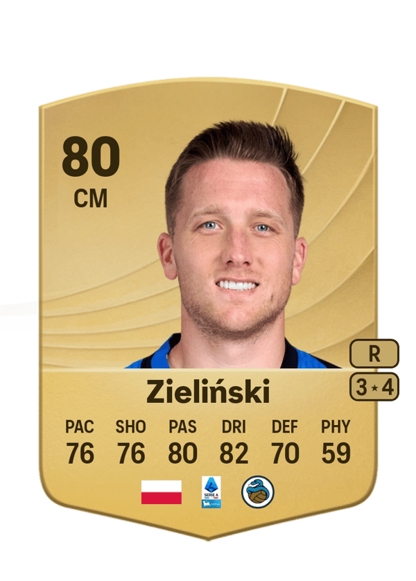 Piotr Zieliński 80 EA FC