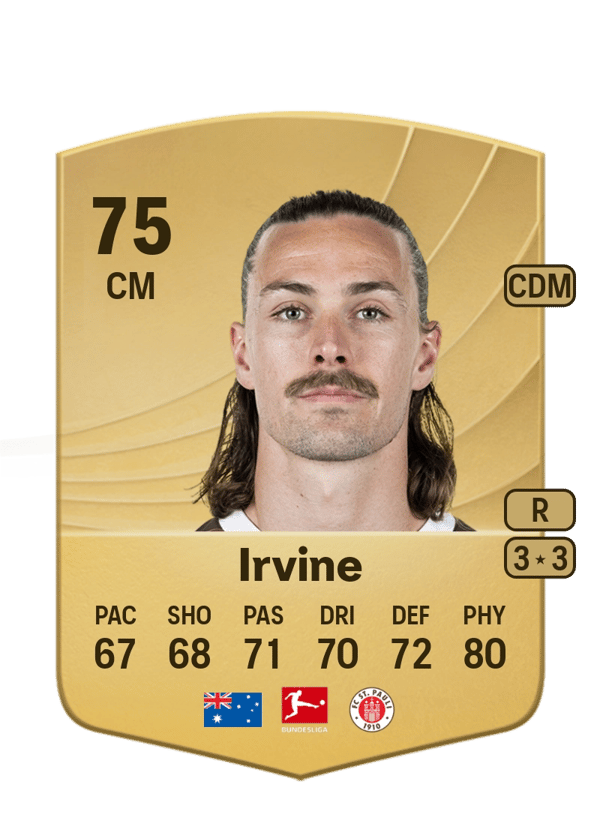 Jackson Irvine 75 EA FC