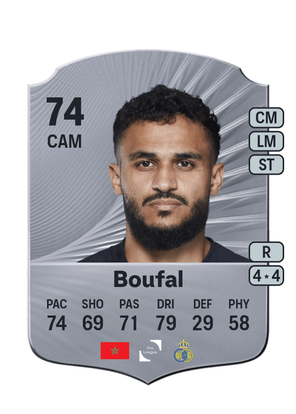 Sofiane Boufal 74 EA FC