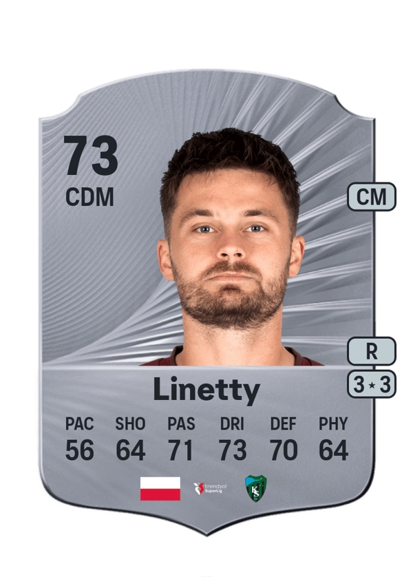 Karol Linetty 74 EA FC