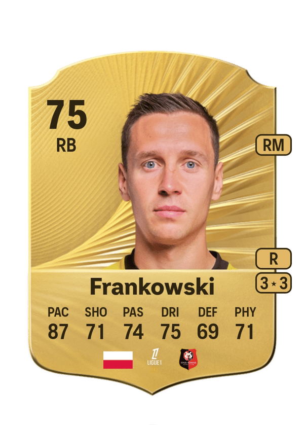 Przemysław Frankowski 75 EA FC