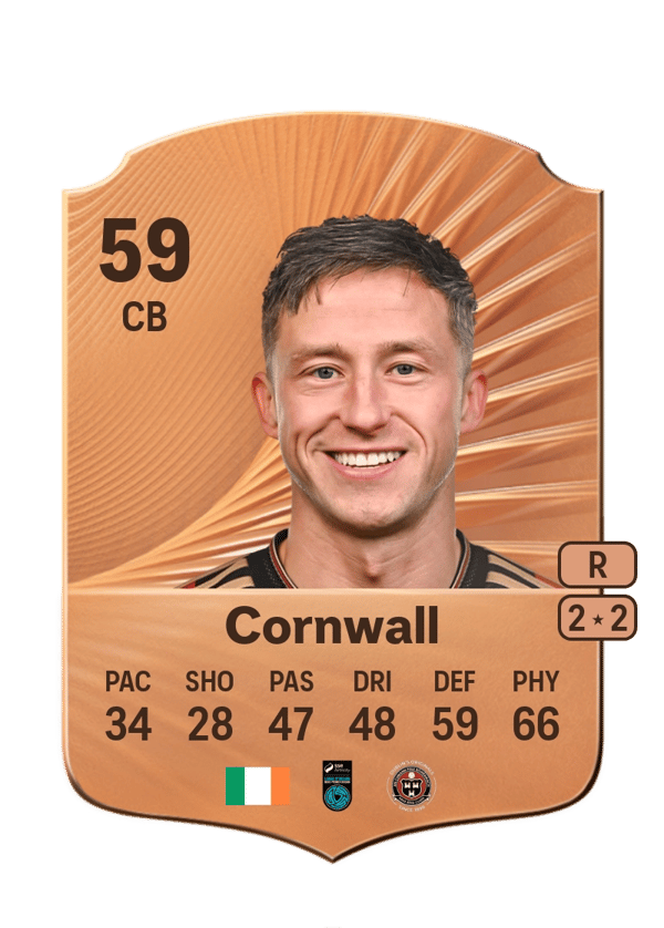 Rob Cornwall 59 EA FC