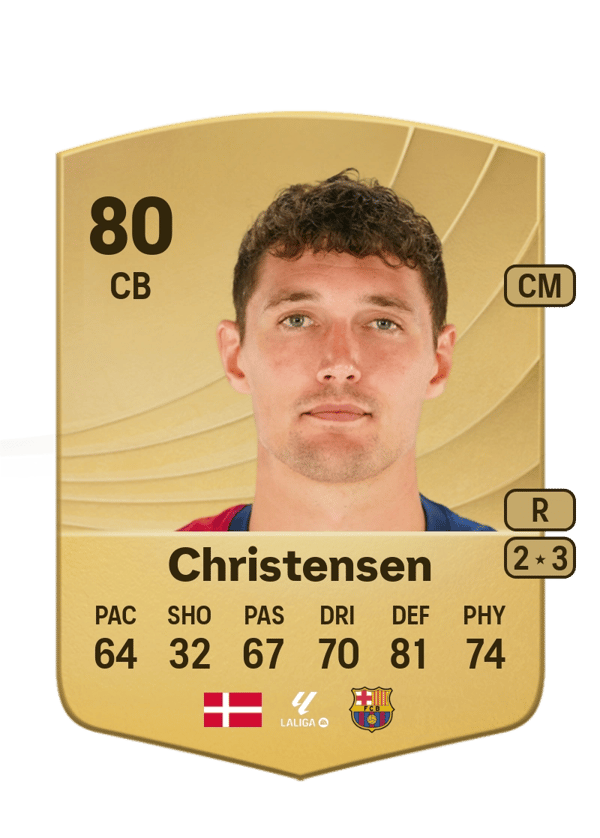 Andreas Christensen 80 EA FC