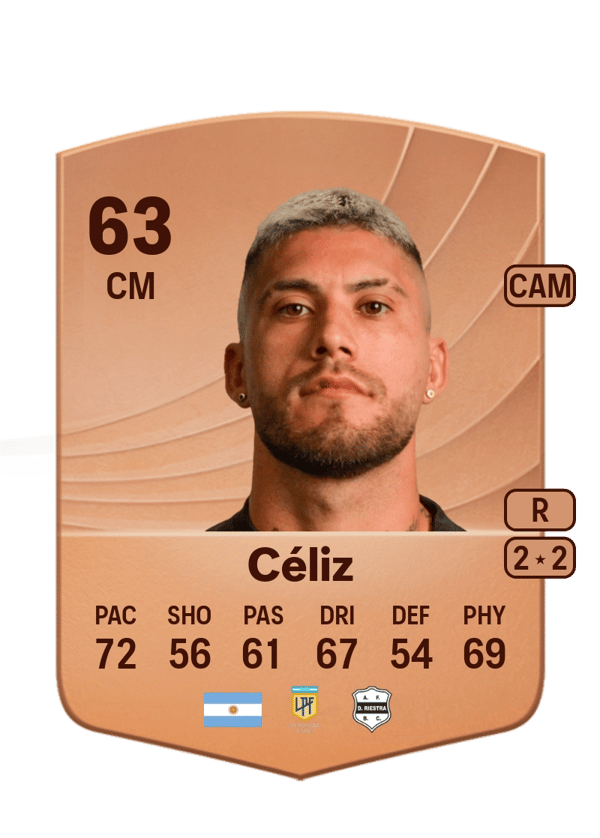 Milton Céliz 63 EA FC