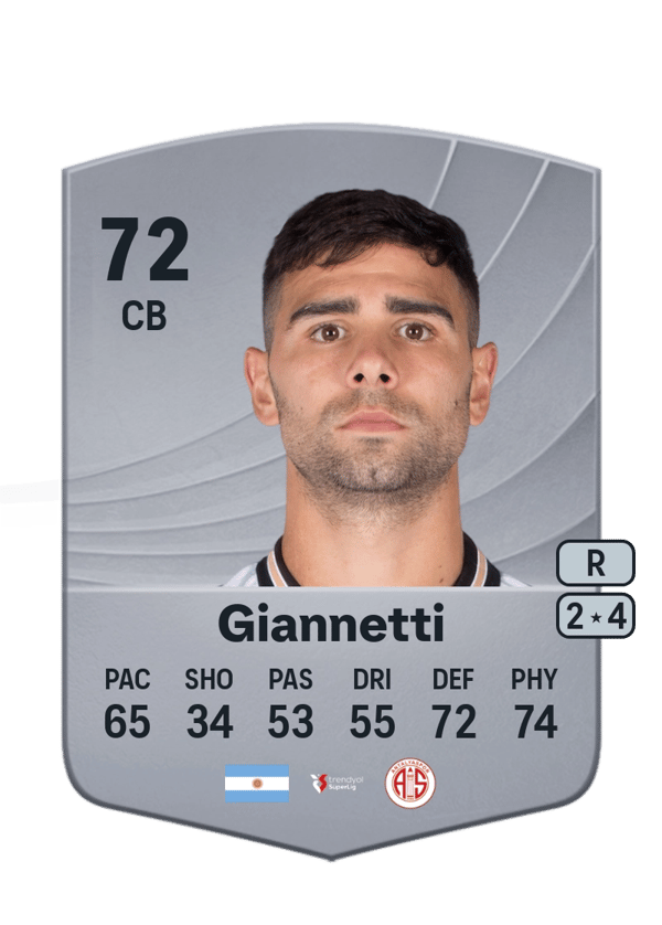 Lautaro Giannetti 72 EA FC