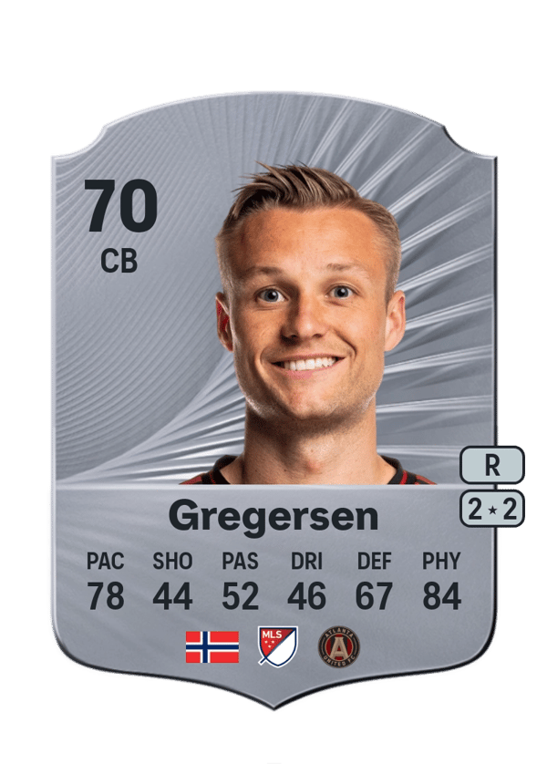 Stian Gregersen 70 EA FC
