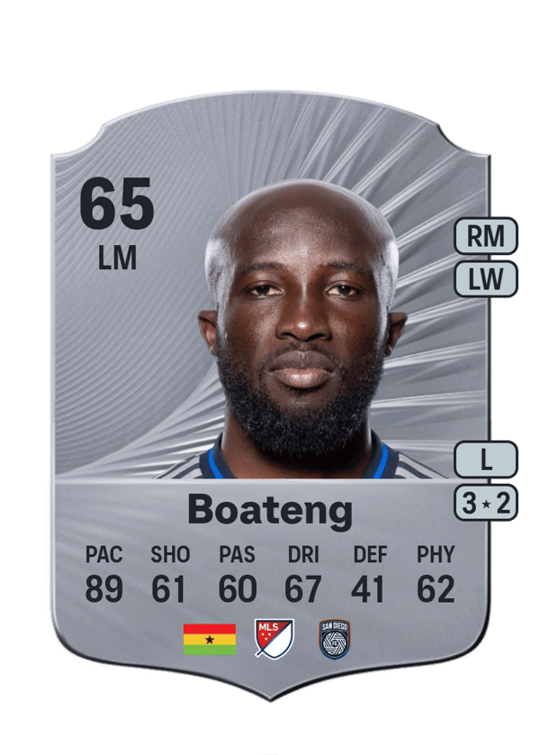 Emmanuel Boateng 65 EA FC