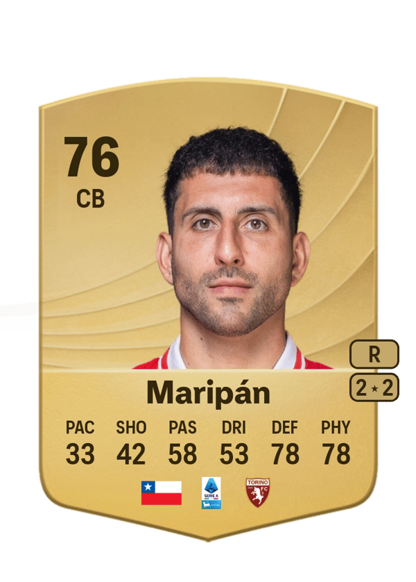 Guillermo Maripán 76 EA FC
