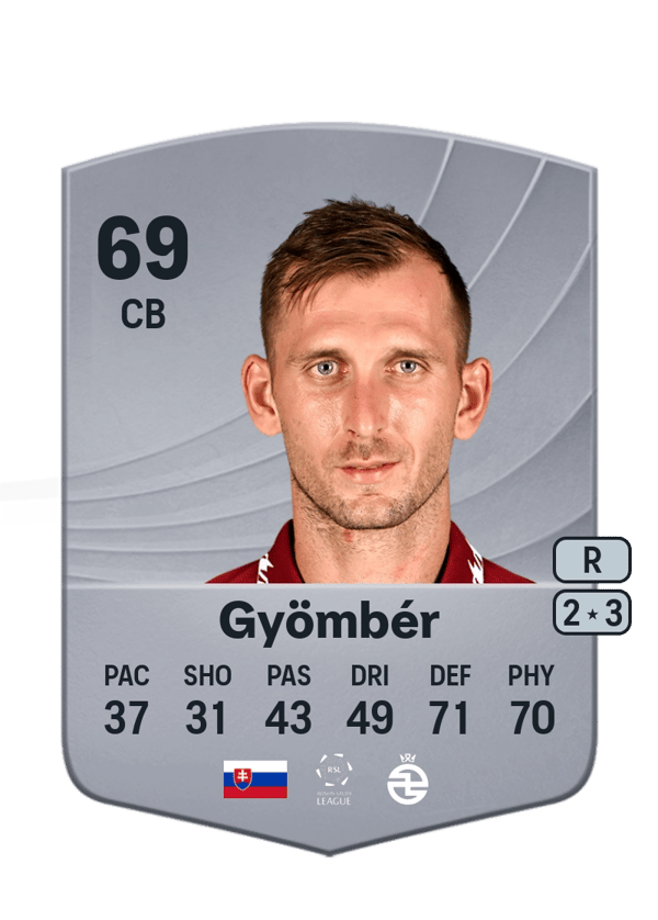 Norbert Gyömbér 69 EA FC