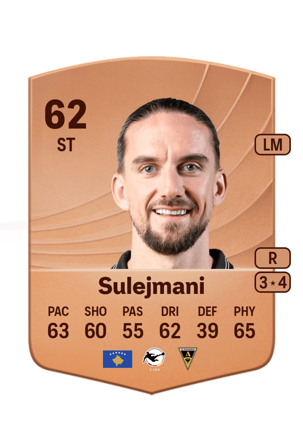 Valmir Sulejmani 62 EA FC