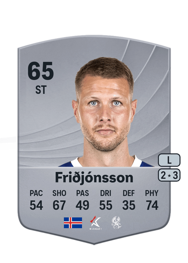 Hólmbert Aron Friðjónsson 65 EA FC