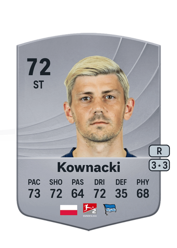 Dawid Kownacki 72 EA FC