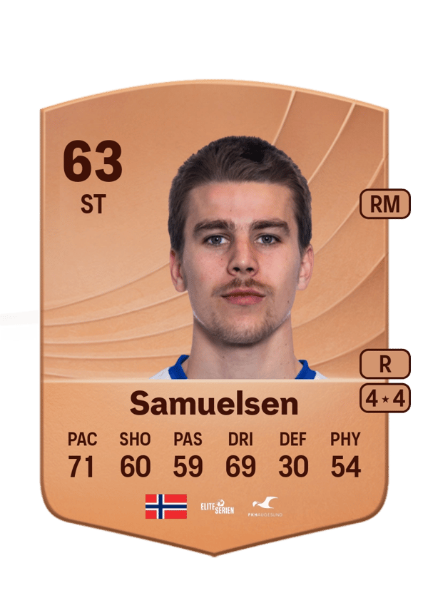 Martin Samuelsen 63 EA FC